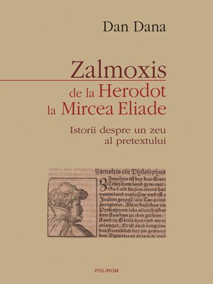 cover image of Zalmoxis de la Herodot la Mircea Eliade